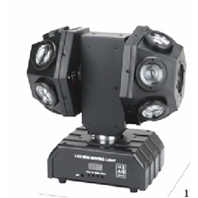 ไฟเลเซอร์ดิสโก้ LED ไฟดิสโก้ แขนคู่ ควบคุมด้วยเสียง หมุนได้ สําหรับตกแต่งเวที ปาร์ตี้ ไนท์คลับ