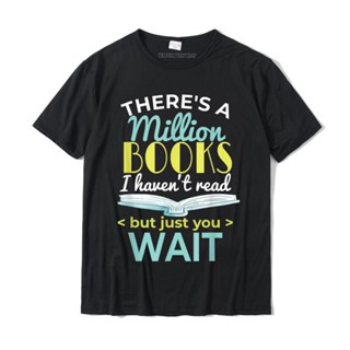 เสื้อยืดชาย Orada bir milyon kitap komik edebi hediye kitap Nerd alıntı เสื้อยืดเซรินเสื้อยืด yeni Tops &amp;amp; Tees pamuk