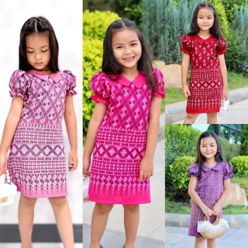 #ชุดไทย #พร้อมส่ง #ผ้าฝ้าย #สไตล์คุณหนู #ราคาถูก