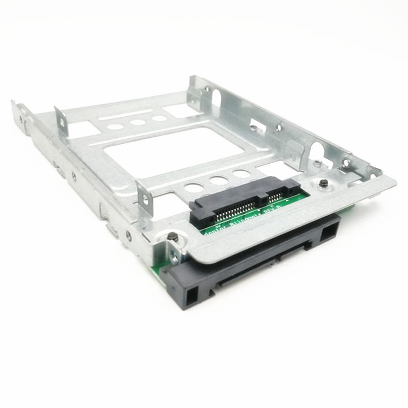 อะแดปเตอร์แปลงถาดฮาร์ดไดรฟ์ SAS HDD SSD เป็น 3.5 นิ้ว 2.5 นิ้ว 654540-001 แท่นวาง #7