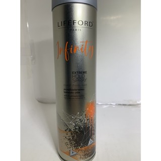 Lifeford Infinity Extreme Hold Spray อินฟินิตี้ เอ็กซ์ตรีม โฮลด์ สเปรย์จัดแต่งทรงผมไลฟ์ฟอร์ด ปารีส 400 ml