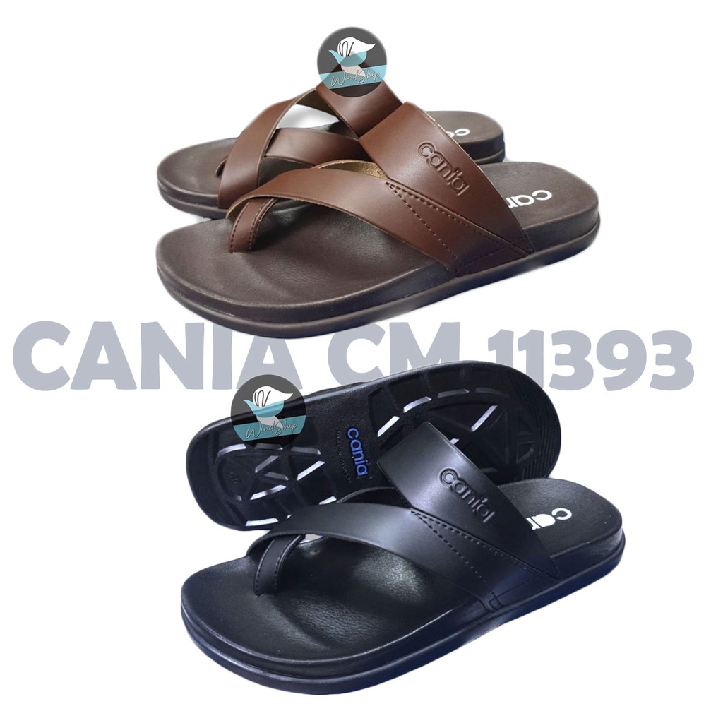 Cania รองเท้าคาเนียร์ รุ่น CM11393 รองเท้าแตะ สำหรับผู้ชาย หนังพื้นนุ่ม