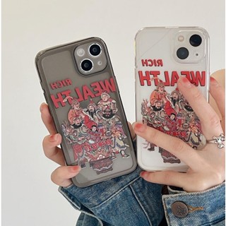 เคสโทรศัพท์มือถือ ลาย God of Wealth สําหรับ Apple  for iphone13Promax 6splus 7 7plus 8 8plus x xr xs 11 12 13 pro max plus promax