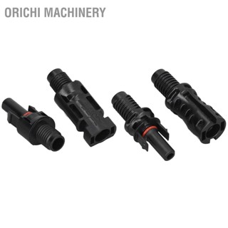 Orichi Machinery อุปกรณ์เชื่อมต่อแผงโซลาร์เซลล์ ป้องกันรังสียูวี ตัวผู้ ตัวเมีย 5 ชุด