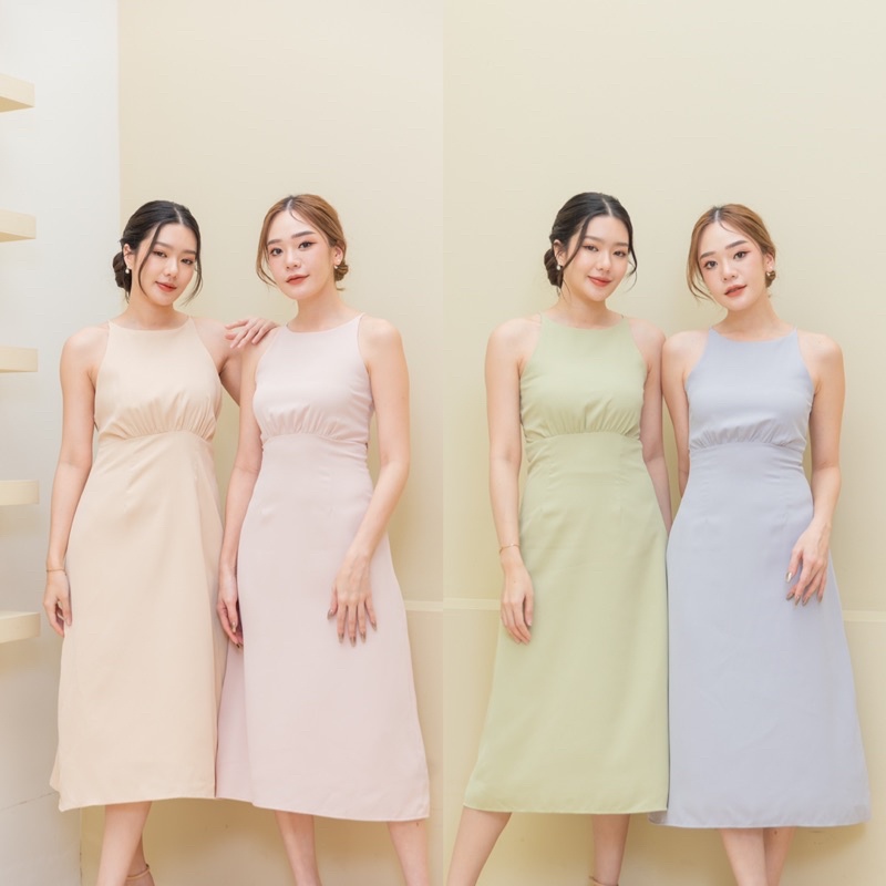 Missright - Iris Dress *รับตัดตามไซต์/ชุดเพื่อนเจ้าสาว/เดรสออกงาน [ใส่โค้ด 1211FASHDD ลด 30%]