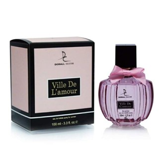 ราคาต่อขวด น้ำหอมผู้หญิง VILLE DE LAMOUR DORALL COLLECTION ขนาด 100 มล. กลิ่นฟรุตตี้ฟลอรัล