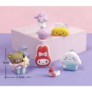 เซ็ต 6 โมเดล ซานริโอ้ sanrio มายเม มายเมโลดี้