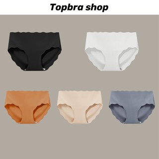 Topbra_shop กางเกงในผู้หญิงไร้ขอบ ยืดหยุ่นดีใส่สบาย เนื้อผ้าดีสุดๆ CDA97