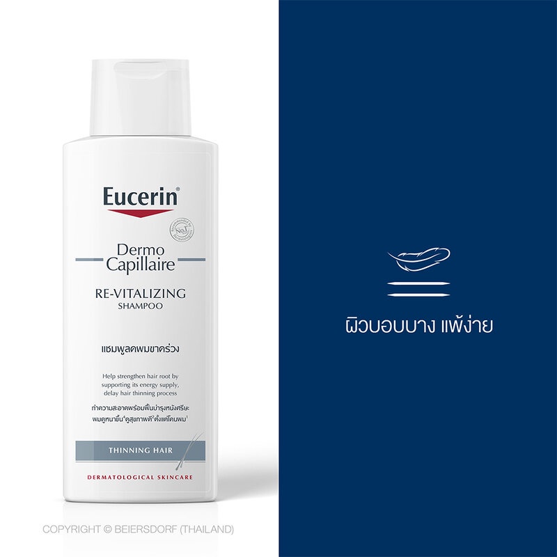Eucerin Dermocapillaire ReVitalizing Shampoo Thinning Hair 250ml