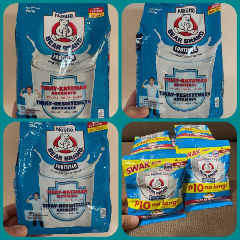 Bear brand powdered milk