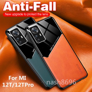 เคสมือถือ แบบหนัง แม่เหล็ก กันกระแทก สําหรับ Xiaomi 12T Pro Mi 12tpro Xiaomi12t Xiaomi12tpro 5G