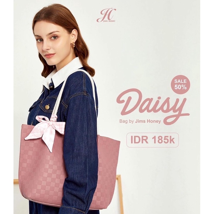 JIMS HONEY DAISY BAG TOTEBAG ผู้หญิง JIMSHONEY ORIGINAL MALANG