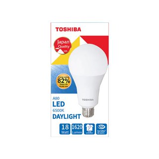 หลอด LED TOSHIBA BULB 18 วัตต์ E27 DAYLIGHT