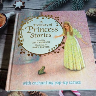 A Treasiry of Princess Stories with enchanting pop-up มือสอง