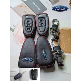 【Ready stock】เคสกุญแจรถยนต์ 2-3 ปุ่มกดสําหรับ ford old Ranger T6 Focus 2012 Ecosport