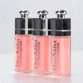 Dior Enchanting ลิปกลอส คอลลาเจน ให้ความชุ่มชื้น 001# สีชมพู 004# ตัวอย่างลิปกลอส ลิปแคร์ 2 มล.