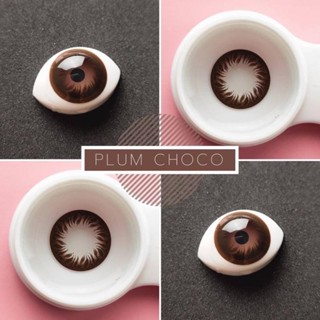 คอนแทคเลนส์ รุ่น Plum (Choco)สีช็อคโก&gt;&gt;แบบแฟชั่น