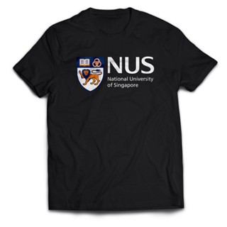 เสื้อยืด ลาย Nus National University of Singapore สําหรับผู้ใหญ่ ทุกเพศ