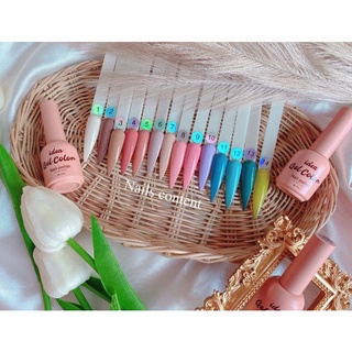 (เบอร์ 82-120) สีเจล ไอเดียเจล idea gel สีสวยติดทนทาน เม็ดสีแน่น ชัด เนื้อข้นใช้เพ้นท์ได้เลย