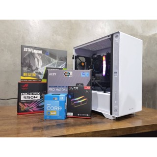 คอมพิวเตอร์ตั้งโต๊ะ สเปค INTEL CORE I3 12100F + RAM16GB/3200 + GIGABYTE RTX 2060