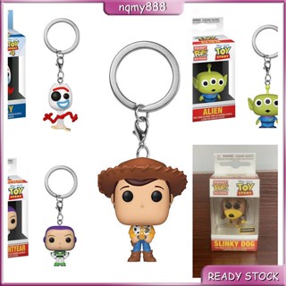 พวงกุญแจ จี้รูปสุนัขเอเลี่ยน Funko Pop Toy Story Woody Buzz Lightyear