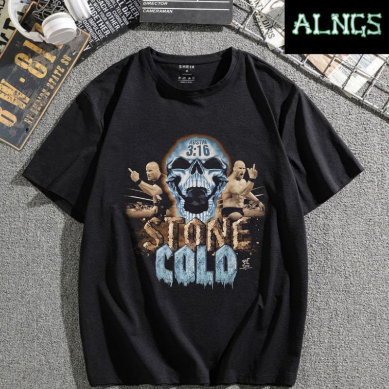 เสื้อยืด Vintage Stone Cold/Steve Austin Smackdown