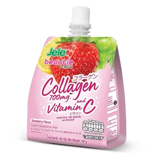 Jele Beautie เจเล่บิวตี้ เยลลี่ผลไม้ มีวิตามิน คอลลาเจน แคลอรี่ต่ำ 140/150กรัม