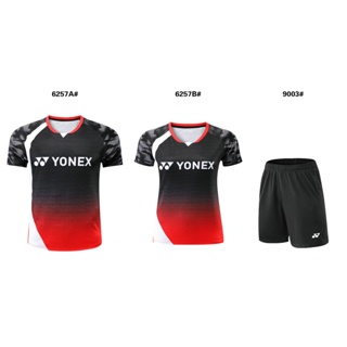 New Yonex badminton 2022 เสื้อยืดแขนสั้น ระบายอากาศ แบบแห้งเร็ว แฟชั่นฤดูร้อน สําหรับผู้ชาย และผู้หญิง