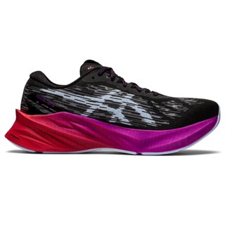 ASICS NOVABLAST 3 WOMEN - BLACK/SOFT SKY รองเท้าวิ่งทางเรียบ รองเท้าวิ่งผู้หญิง