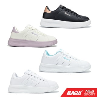 [ลิขสิทธิ์แท้] BAOJI 884 Classic Court Style รองเท้าผ้าใบ บาโอจิ ผู้หญิง