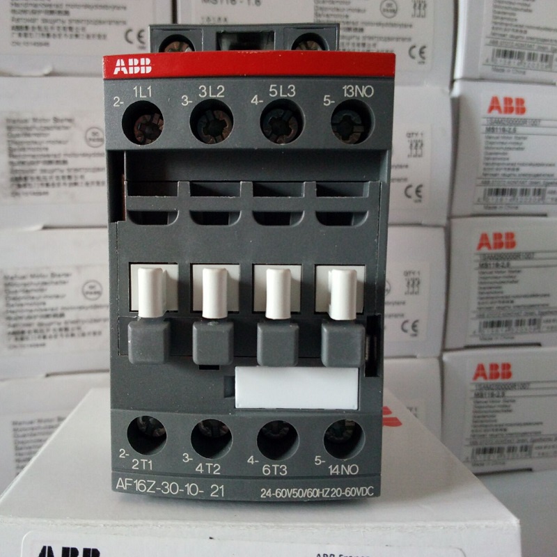 YTH ABB คอนแทคเตอร์ 3 ชั้น AF series AC/DC 1NC 0r 1NO 50HZ/60HZ DC 20V~250V 16A 7.5kw AF16Z-30-10(1N