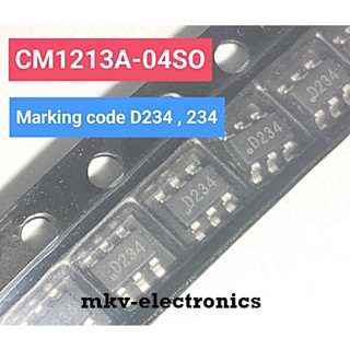 (1ตัว) CM1213A-04SO , Marking code D234 , 234 , SOT23-6 (รหัสสินค้า M03163)