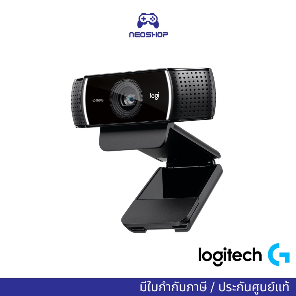 Logitech WEBCAM C922 PRO HD STREAM WEBCAM Black by Neoshop