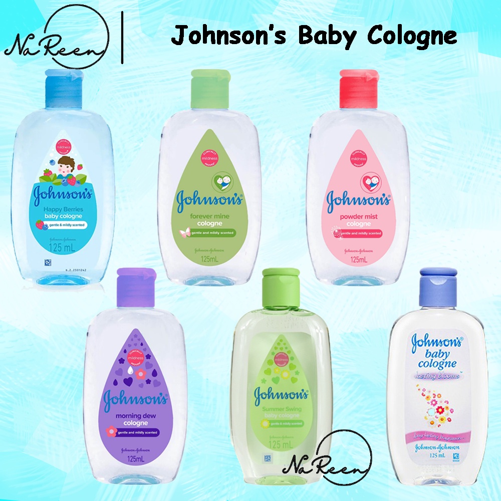 Johnson's baby cologne จอนห์สัน โคโลน มีกลิ่นหอม 125 ml มี 6 กลิ่น johnson