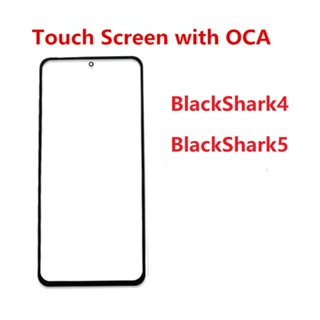 Blackshark4 อะไหล่หน้าจอสัมผัส LCD ด้านนอก และแผงหน้าจอสัมผัส แบบเปลี่ยน สําหรับ BlackShark 4 5