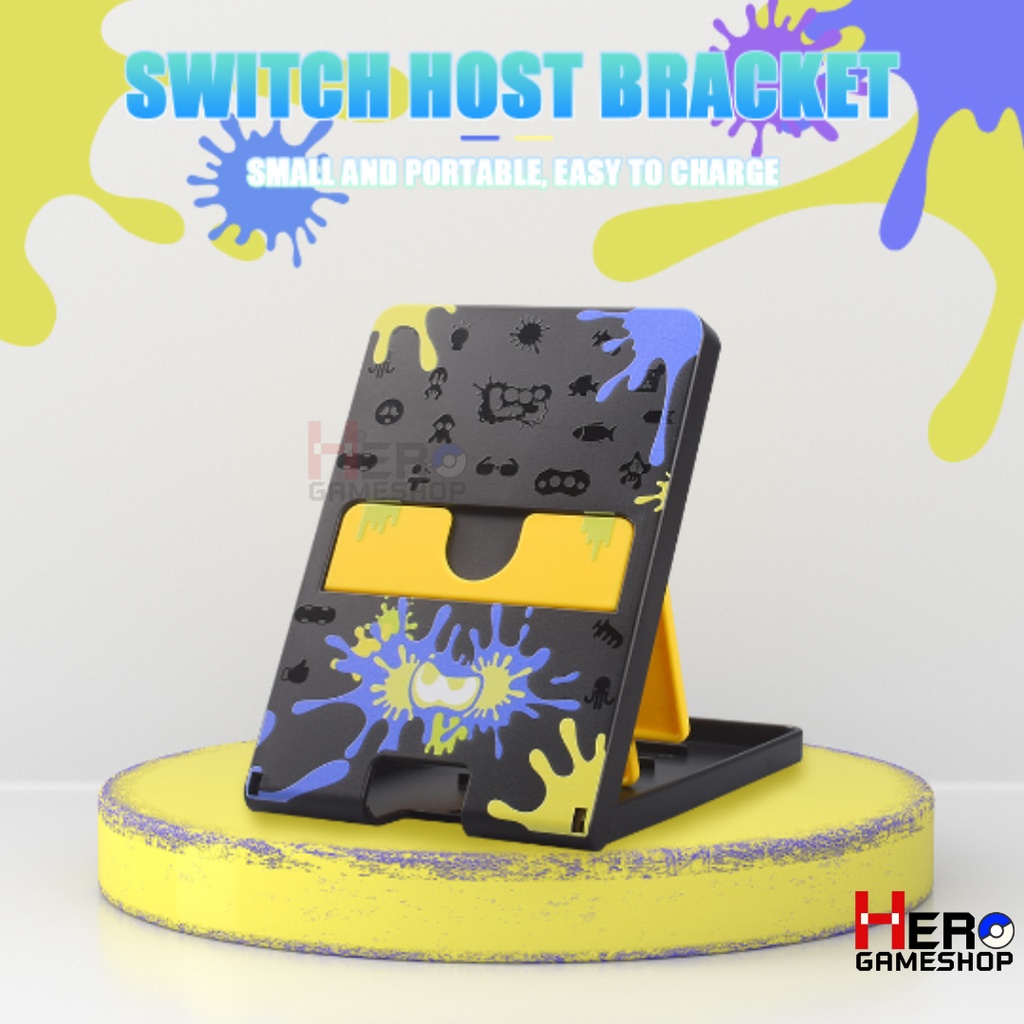 แท่นวาง ชั้น ขาตั้ง Play Stand ฐาน Nintendo Switch OLED/ กล่องแดง บางแค่ 1 เซน พับเก็บง่าย ไม่กินที่ 🇹🇭พร้อมส่งในไทย🇹🇭