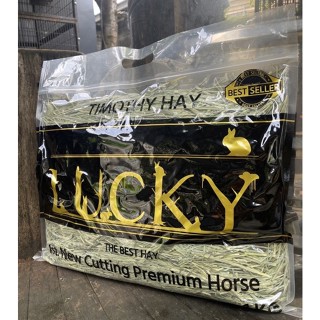 หญ้าทีโมธี LUCKY เกรดพรีเมี่ยม สำหรับกระต่าย แพรรี่ด็อก ชินชิล่า แก๊สบี้