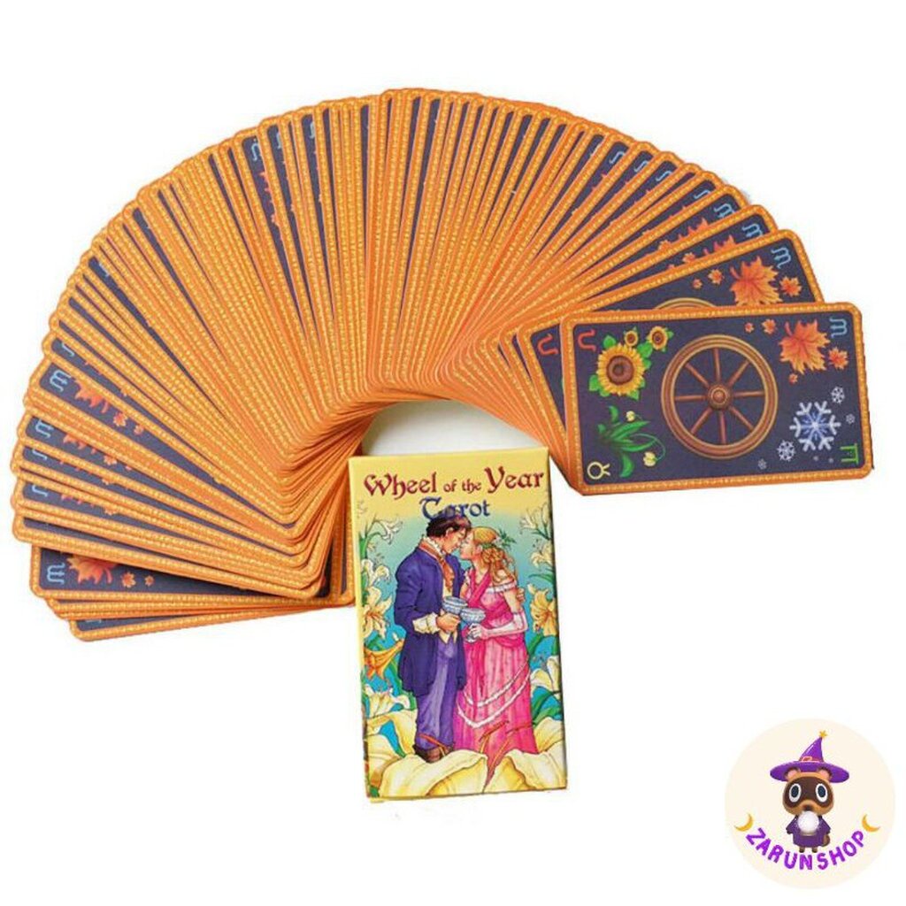 ไพ่ยิปซี ไพ่ทาโรต์ Tarot card (พร้อมส่ง ) Wheel of the year Tarot