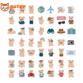 Sutee สติกเกอร์ ลายศิลปะ Kawaii งานฝีมือ สําหรับตกแต่งบ้าน 50 ชิ้น