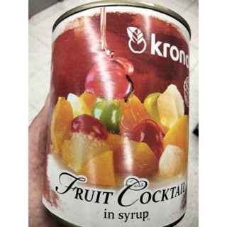 Kronos Fruit Cocktail In Syrup ฟรุตคอกเทล ในน้ำเชื่อม 820กรัม