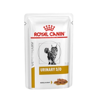 Royal Canin อาหารแมวประกอบการรักษาโรคนิ่ว ชนิดเปียก (URINARY S/O GRAVY) 85 g