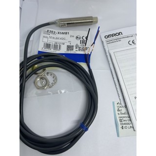 E2E2-X5MB1  SENSOR PROXIMITY ขนาดหัว M12 ระยะจับ 5MM PNP-NO พร้อมส่งที่ไทย🇹🇭