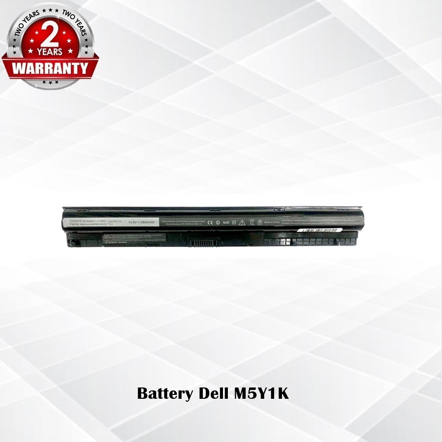 Battery Dell M5Y1K  / แบตเตอรี่โน๊ตบุ๊ค รุ่น 15UR 3451 3551 3458 3558 5559 14 5468 (OEM) *รับประกัน 2 ปี*