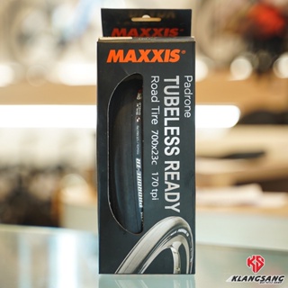 [โล๊ะล้างสต็อค] Maxxis Padrone Tubeless Ready Road Tire 700x23C ยางนอกทูปเลส