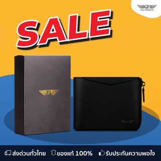 gian ferrente GIFT41-กระเป๋าสตางค์ผู้ชาย / Clip Wallet  กระเป๋าสตางค์หนังแท้ แบบสองพับ