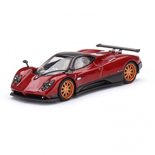 Mini GT MGT00382-R 1/64 382 PAGANI ZONDA F ROSSO ดูไบ RHD DIECAST ขนาดรุ่นรถ