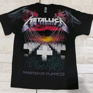 เสื้อยืด Metallica master of puppets ลิขสิทธิ์แท้ 2019