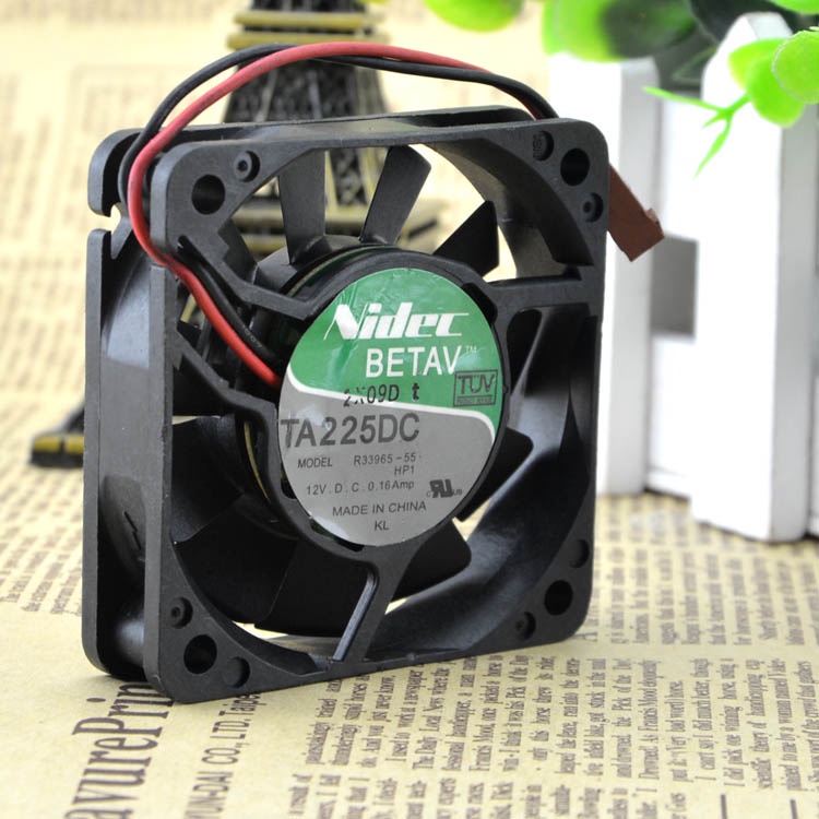 YTH 6CM 6015 12V 0.16A R33965-55 BALL 6CM FAN