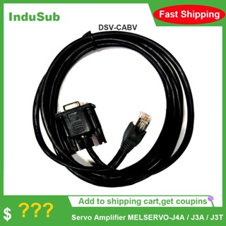 Dsv-cabv สายเคเบิลแปลงเซอร์โว พอร์ต USB สําหรับเครื่องขยายเสียง MELSERVO-J4A J3A J3T