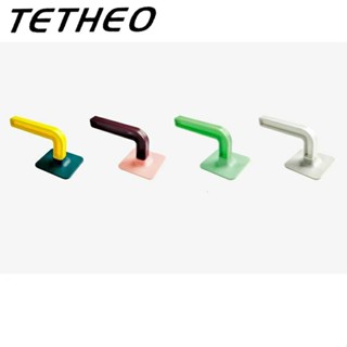 TETHEO สินค้าพร้อมส่ง ตะขอแขวนติดผนัง  ที่แขวนติดผนัง ตะขอกาวติดผนัง ที่แขวนของอเนกประสงค์ไม่ต้องเจาะ ที่แขวนของ ที่แขวน